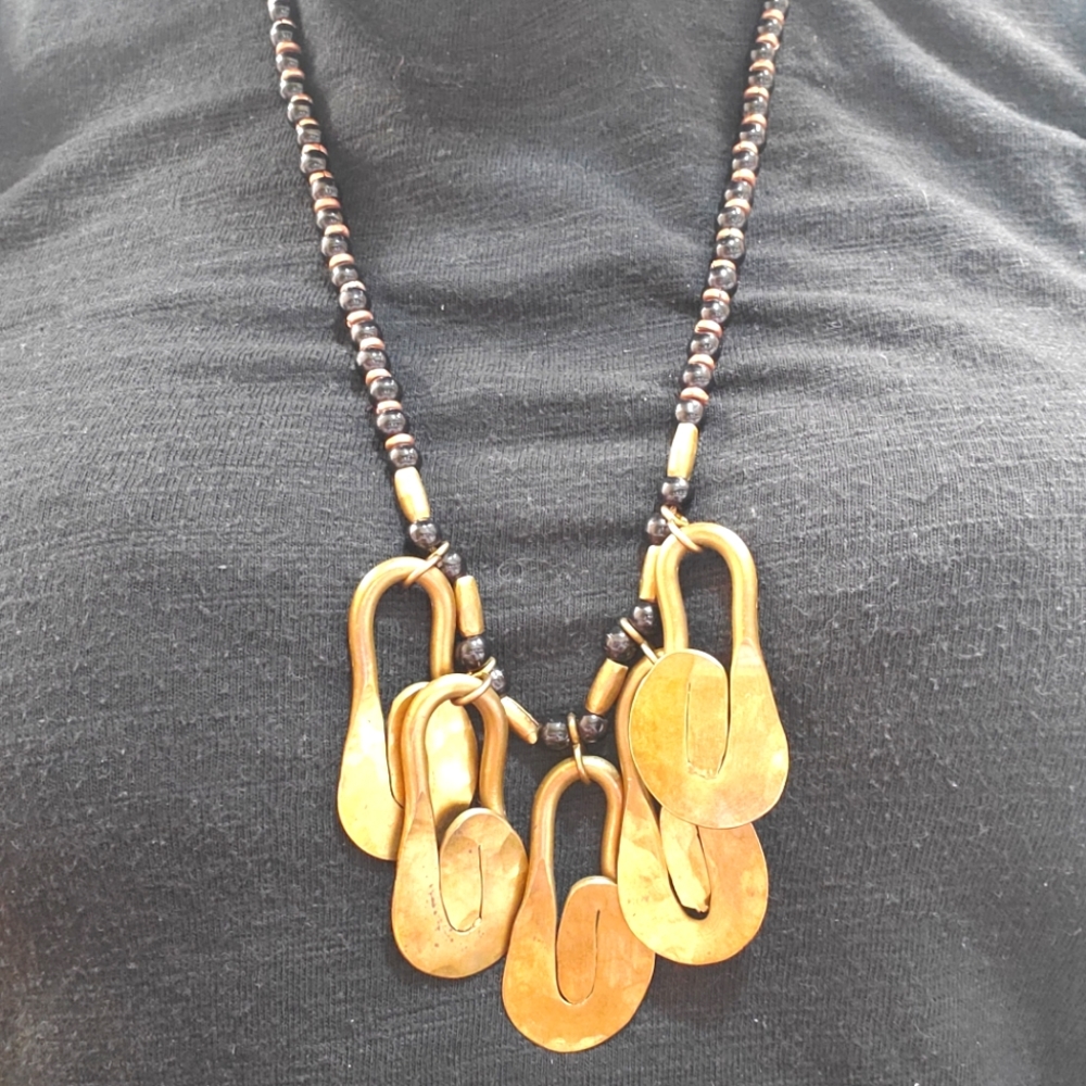 Gorgeous Copper and Bronze Necklace